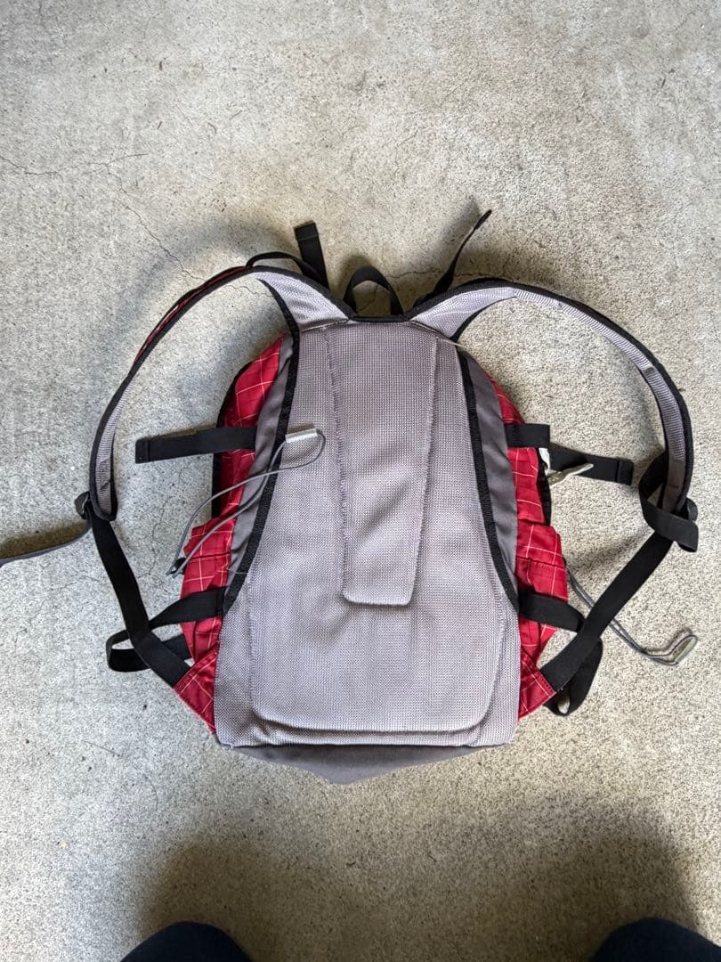 00s 美品 eastboy リュック バックパック チェック　赤 平成y2k