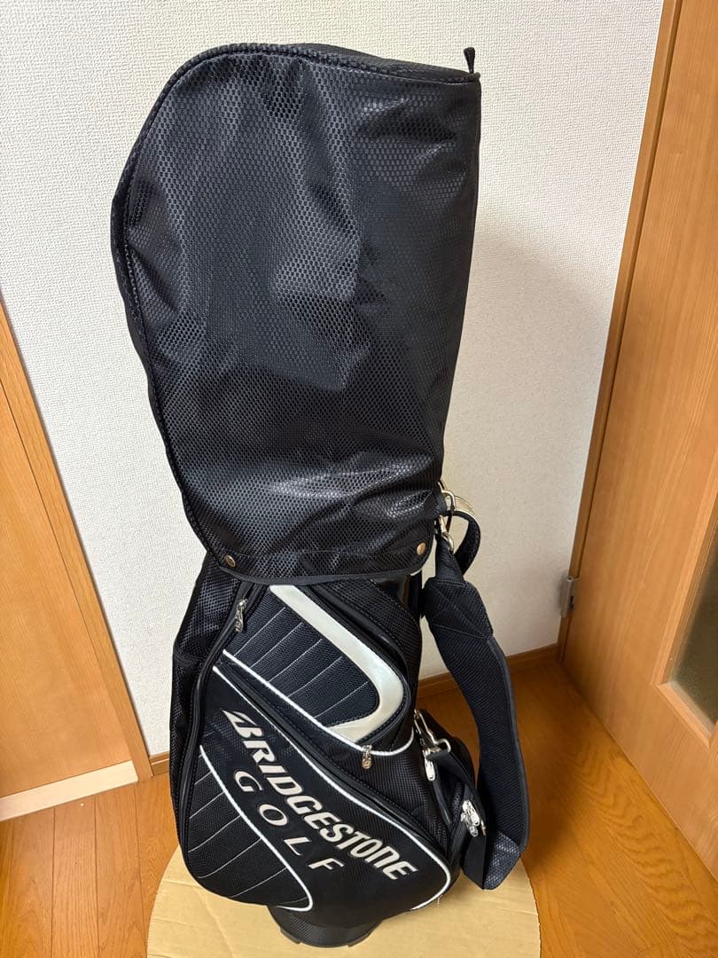 BRIDGESTONE GOLF ブラックゴルフバッグ