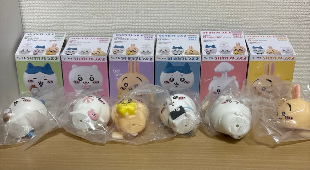 ちいかわフレンズ1〜4 ちいかわ・ハチワレ・うさぎ　合計18個
