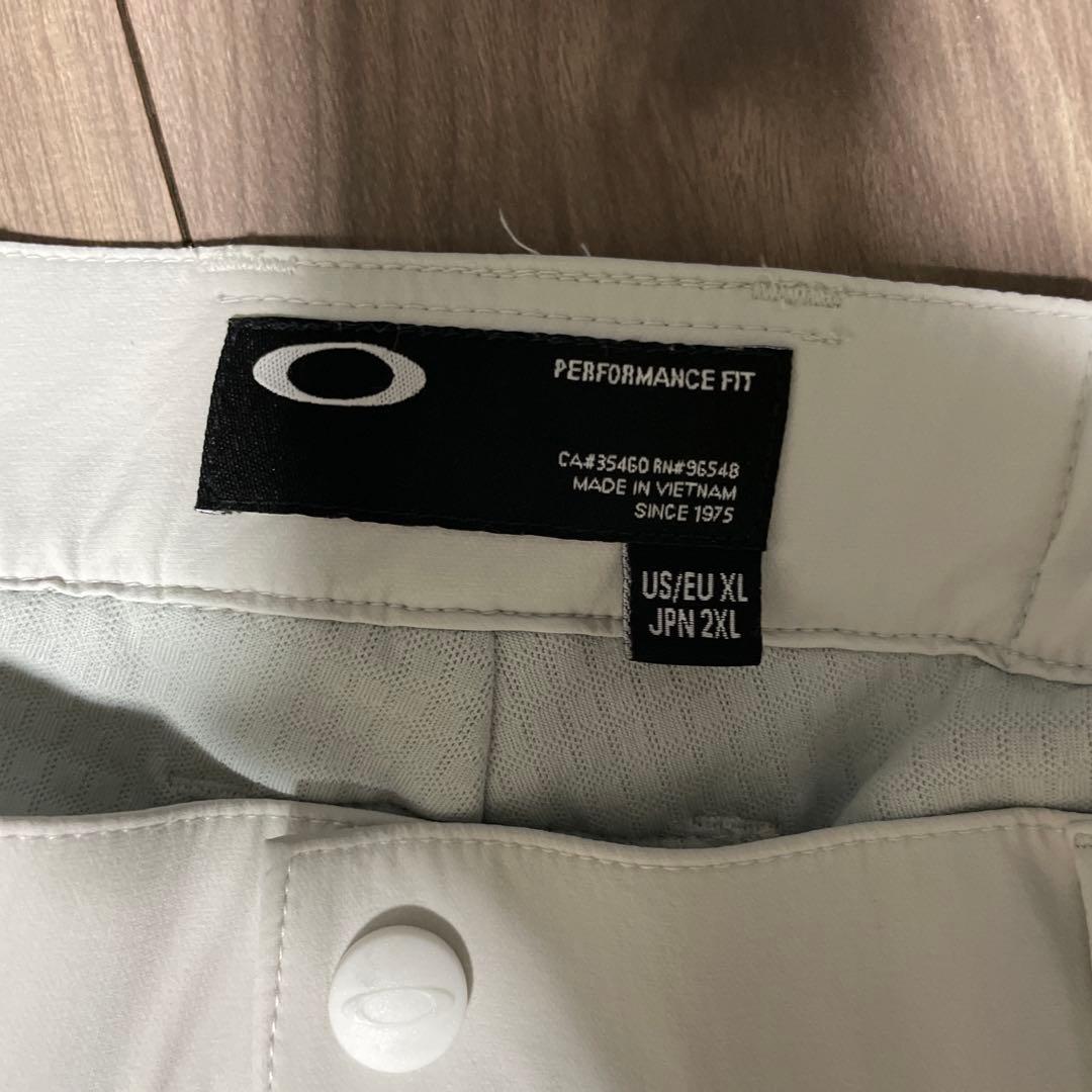 美品 OAKLEY スカル 高機能 セットアップ ゴルフウェア2XL