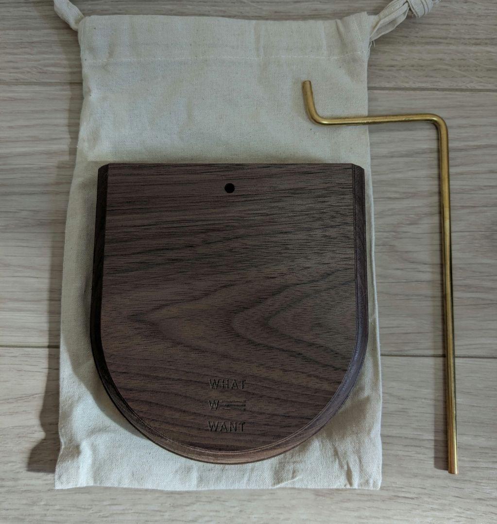 【新品未使用】WHAT WE WANT GOALSTAND ウォールナット