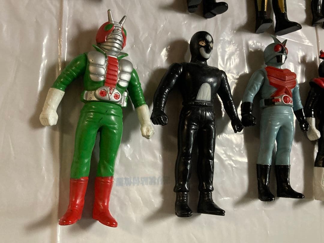 レア 当時物 ヴィンテージ 仮面ライダー フィギュア 8体セット