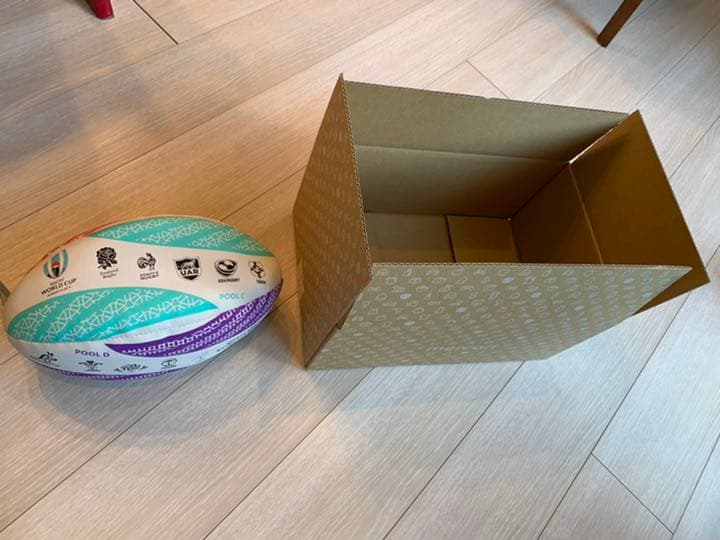 【限定値引】ラグビーボール W杯 ワールドカップ 公式エンブレム記念5号