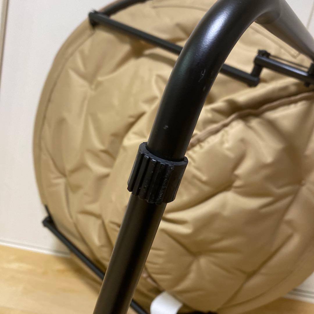 アイリスオーヤマ ムーンチェア 収縮タイプ チェア　椅子　ハンモック　アウトドア