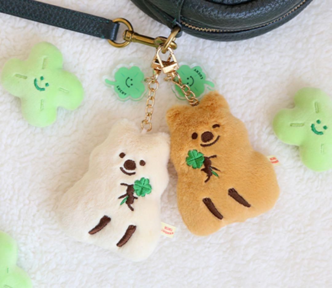 KIKI QUOKKA キキクオッカ　四つ葉プチキーリング　キキハピセット　残1