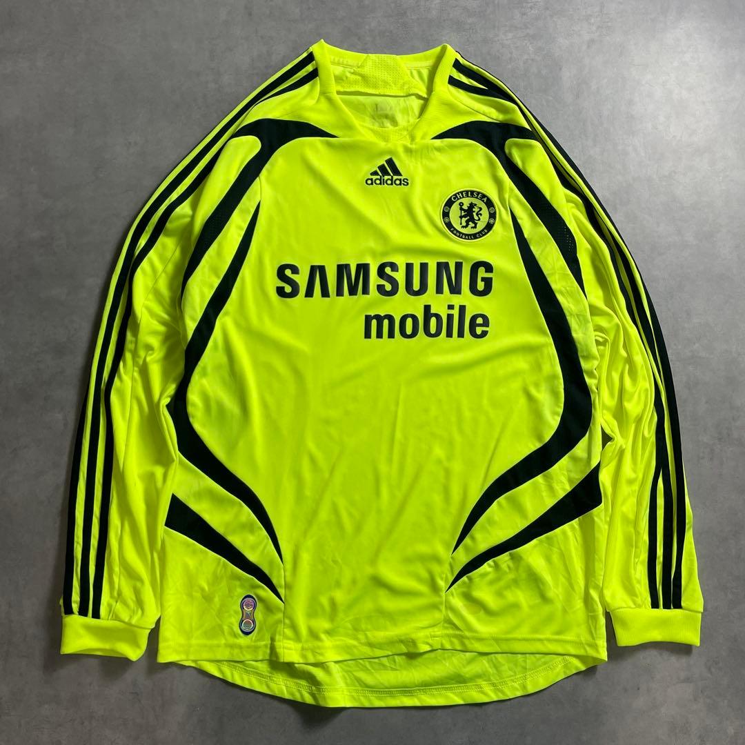 2006-07 adidas CHELSEA サッカーシャツ アウェイ 長袖