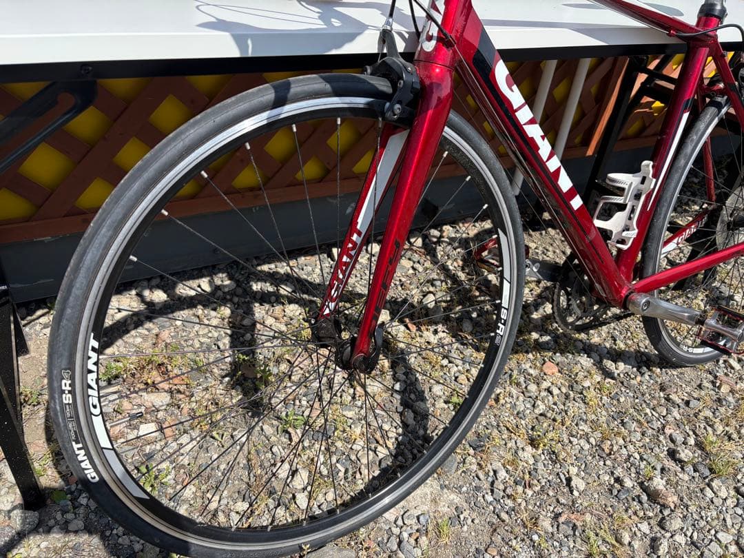 a*k様 GIANT DEFY レッド ロードバイク