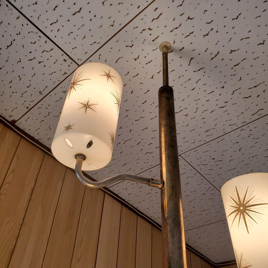 1950s 60s ビンテージ ポールランプ スプートニク ミッドセンチュリー