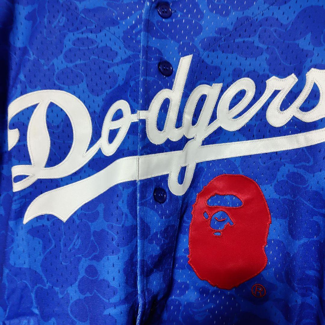 アベイシングエイプ✕Dodgers ユニフォーム 青