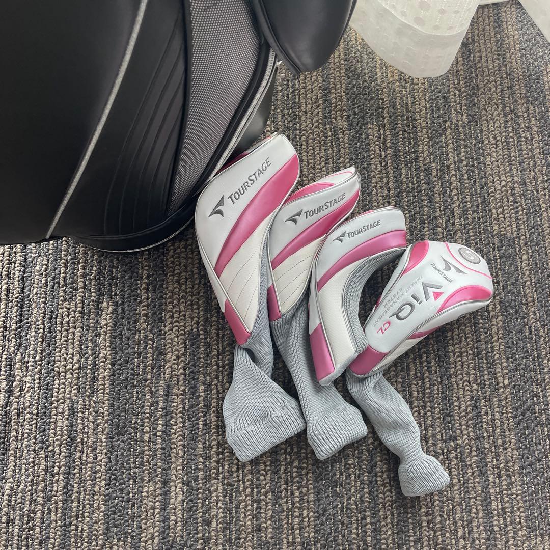 TOURSTAGE レディース ゴルフクラブ15本セット右利き