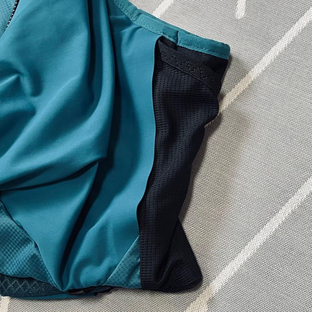 美品】ザノースフェイス トレランリュックNM62393ブルー10L/Lサイズ
