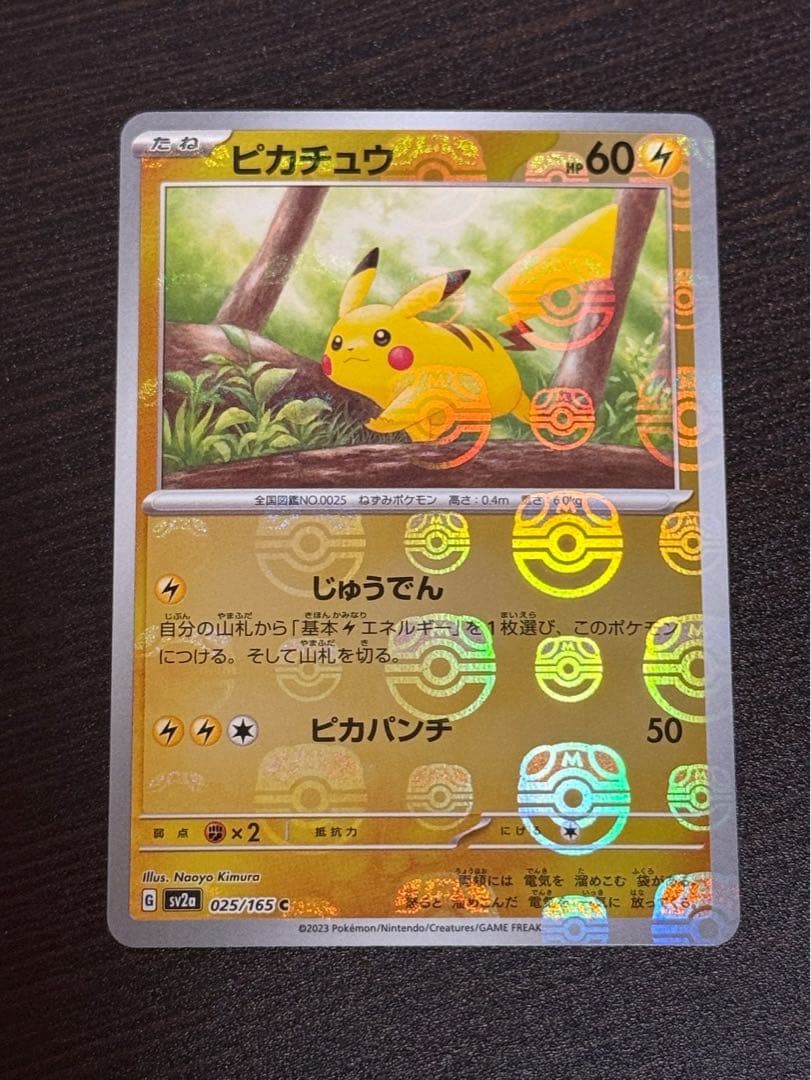 ピカチュウマスターボールミラー