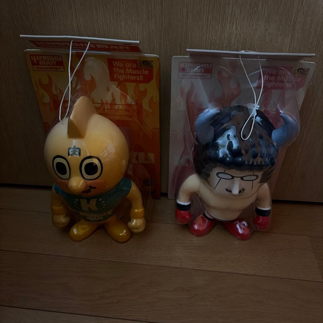 キン肉マン　バッファローマン　ソフビフィギュア　5体