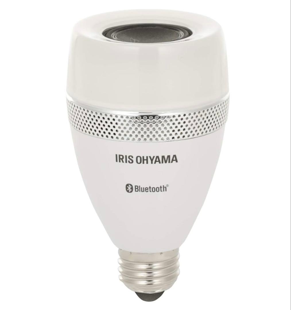 IRIS OHYAMA スピーカー付きLED電球 E26 2個セット【新品】