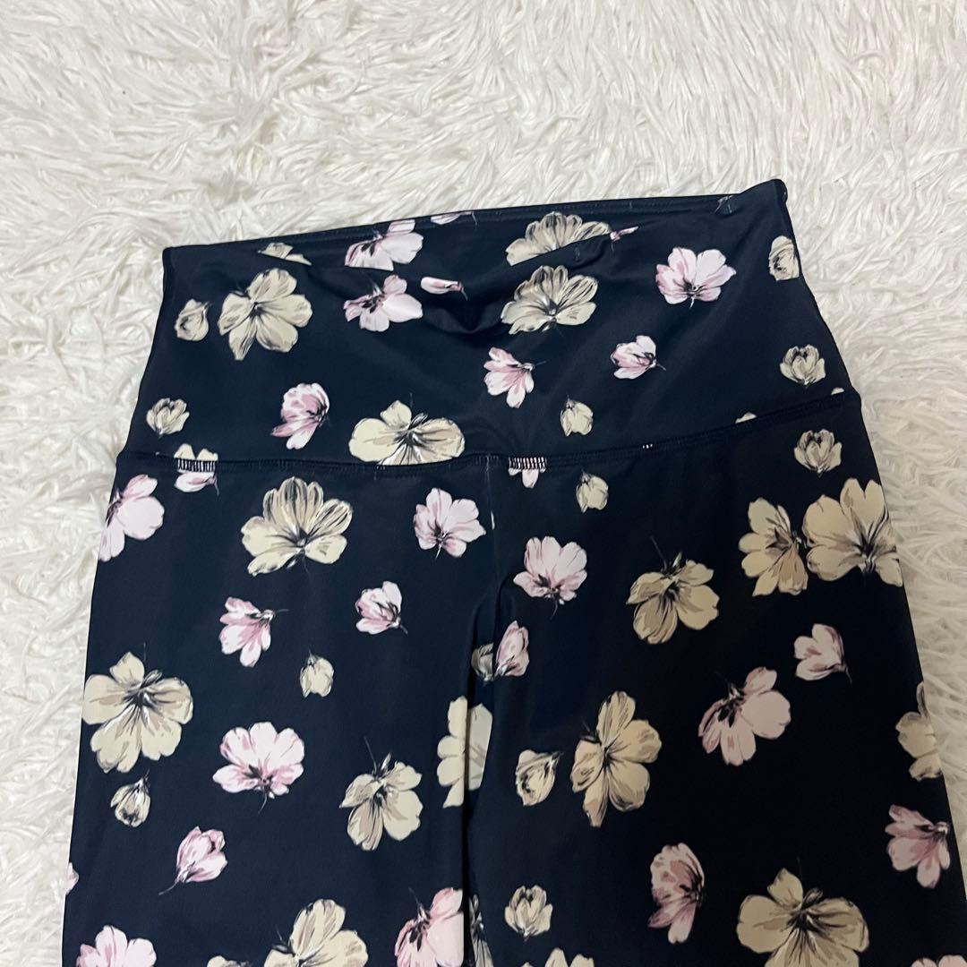 激レア Chacott BALANCE ヨガ ピラティス スパッツ レギンス 花