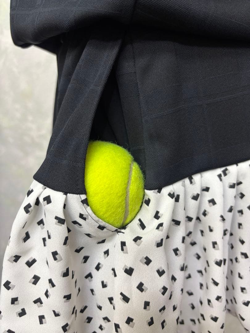 テニスウエア ワンピース ブラック