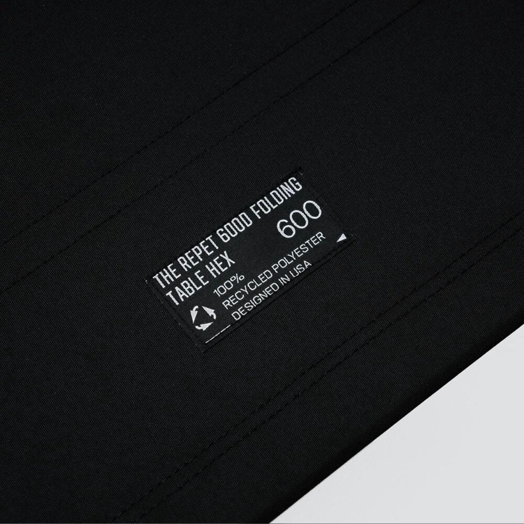 ステッカー付き BOC　Folding Hexa Table　折り畳み型テーブル