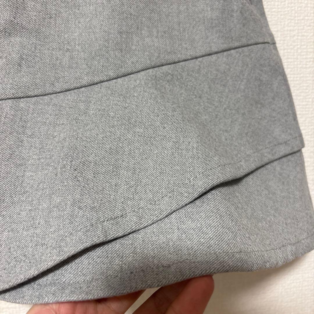 グレー フレアスカート ゴルフ レディース