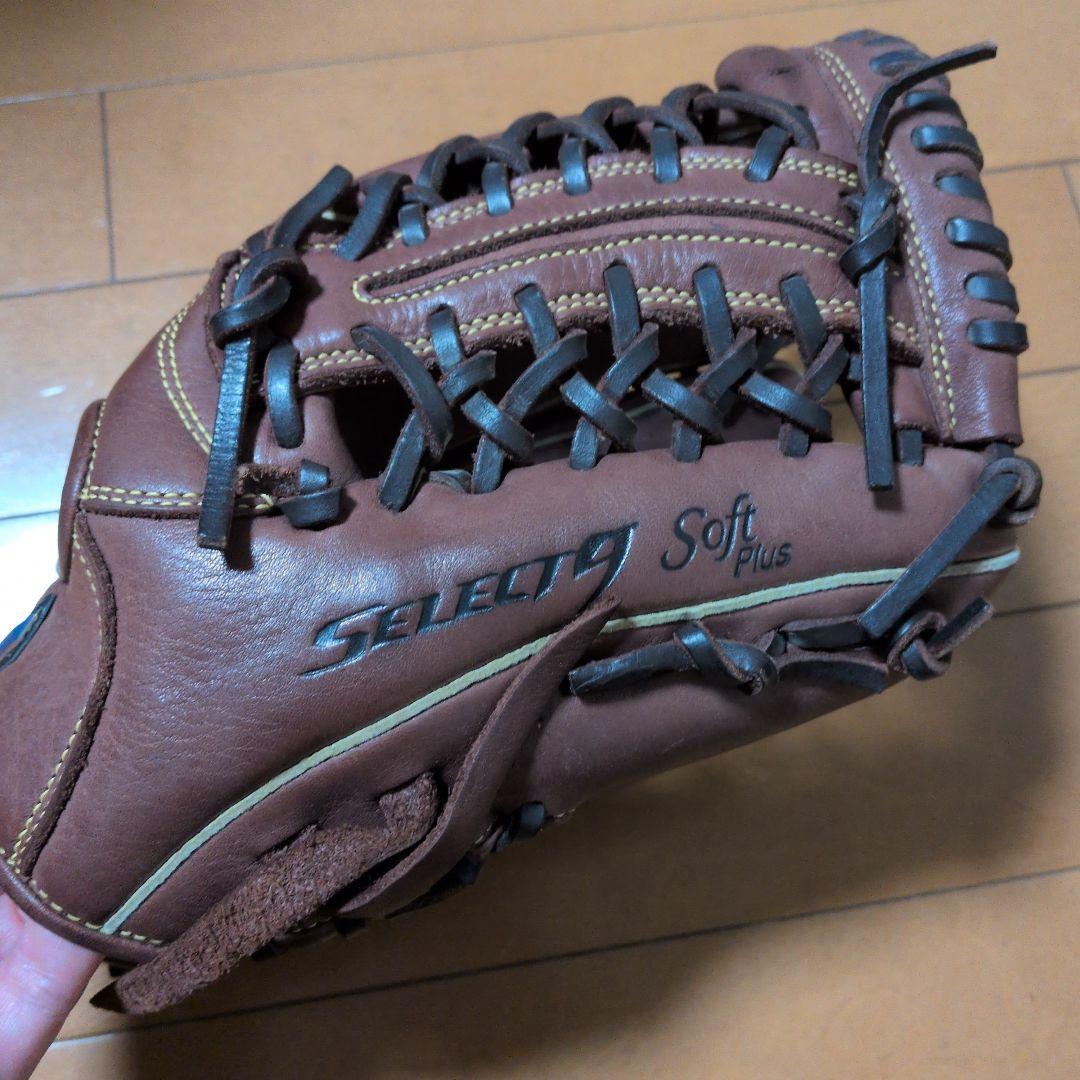 Mizuno ソフトボールグローブ ブラウン