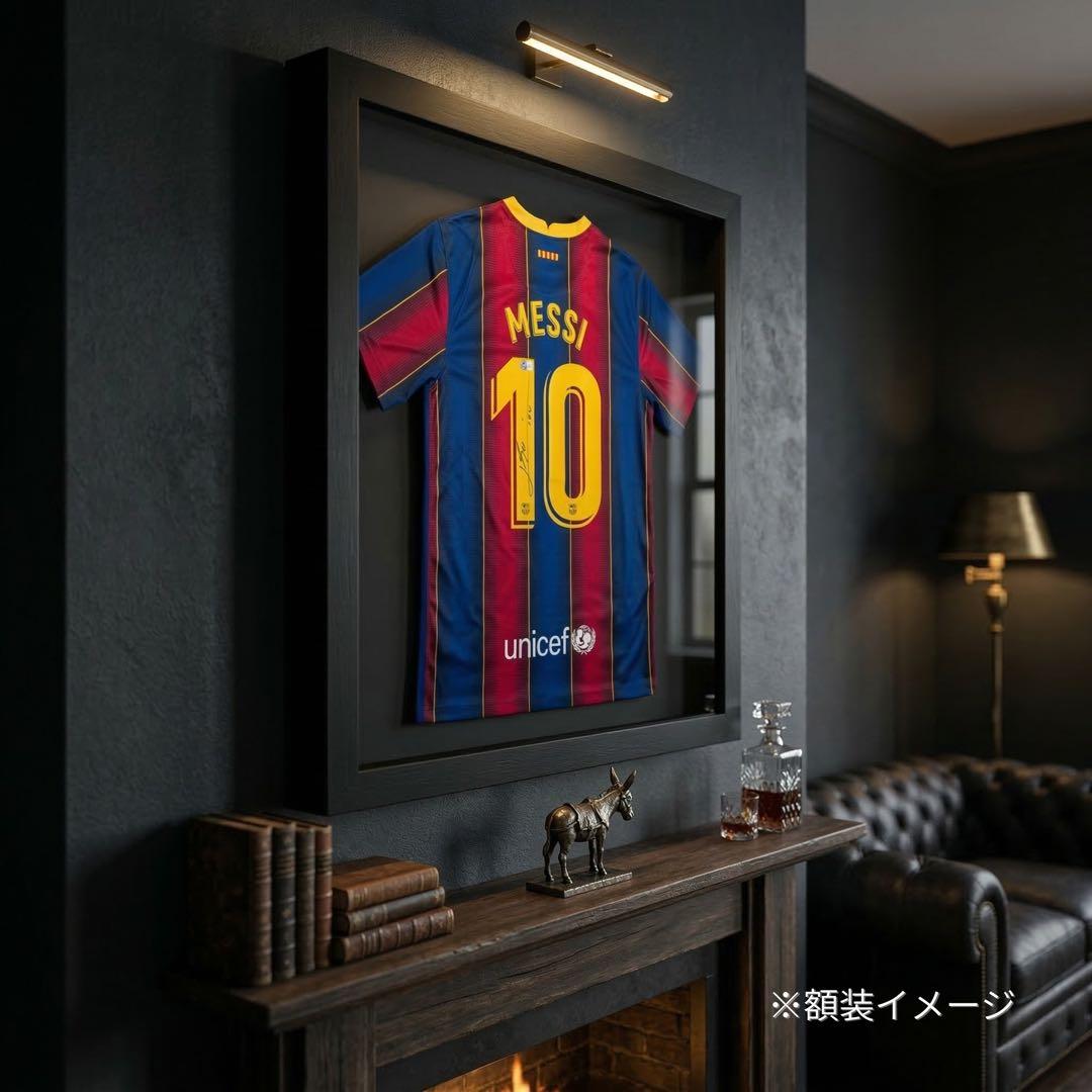【認証あり】リオネル メッシ 直筆サイン入り FCバルセロナ ユニフォーム