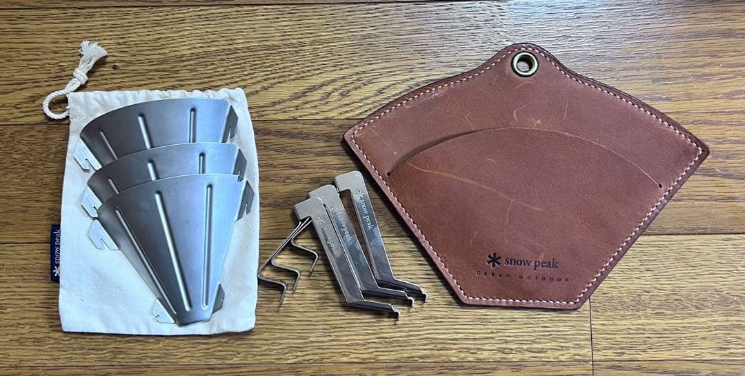 スノーピーク　フィールドバリスタ スノーピーク　レザー　フィルターケース限定品