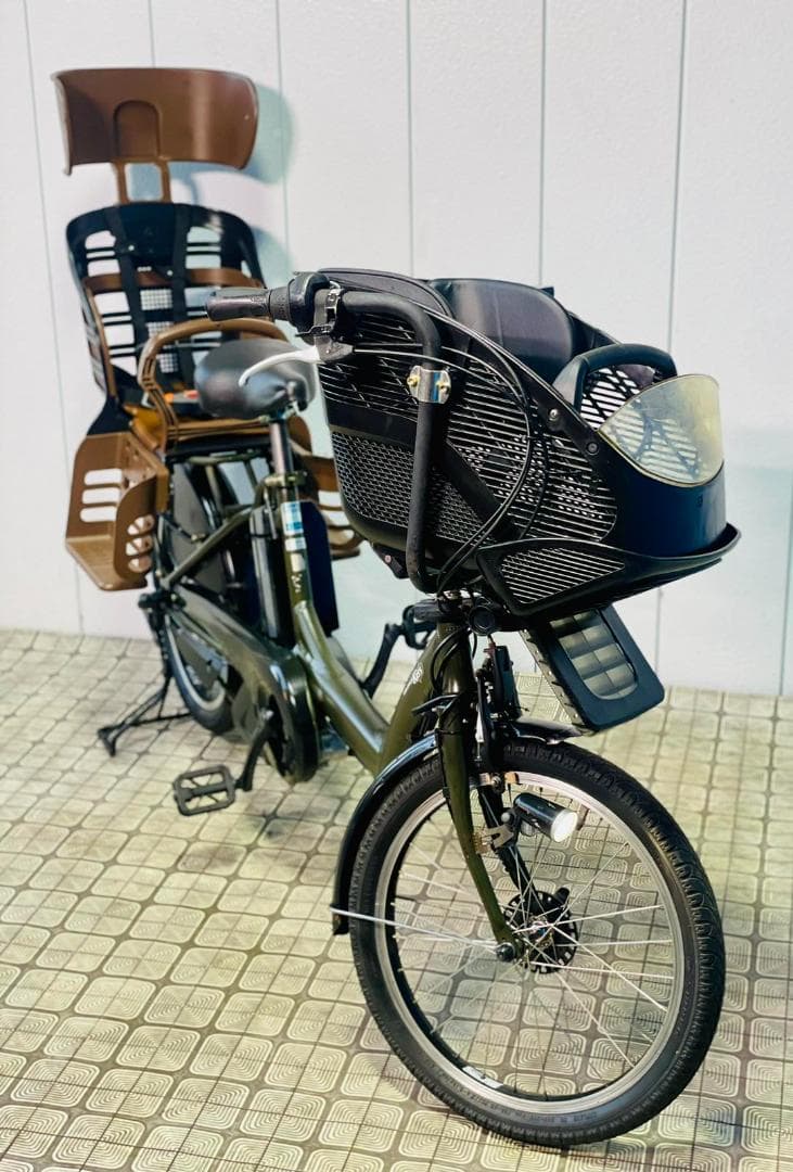 値下げ中【YAMAHA】20インチ子供のせ電動アシスト自転車パスキスNZ3057