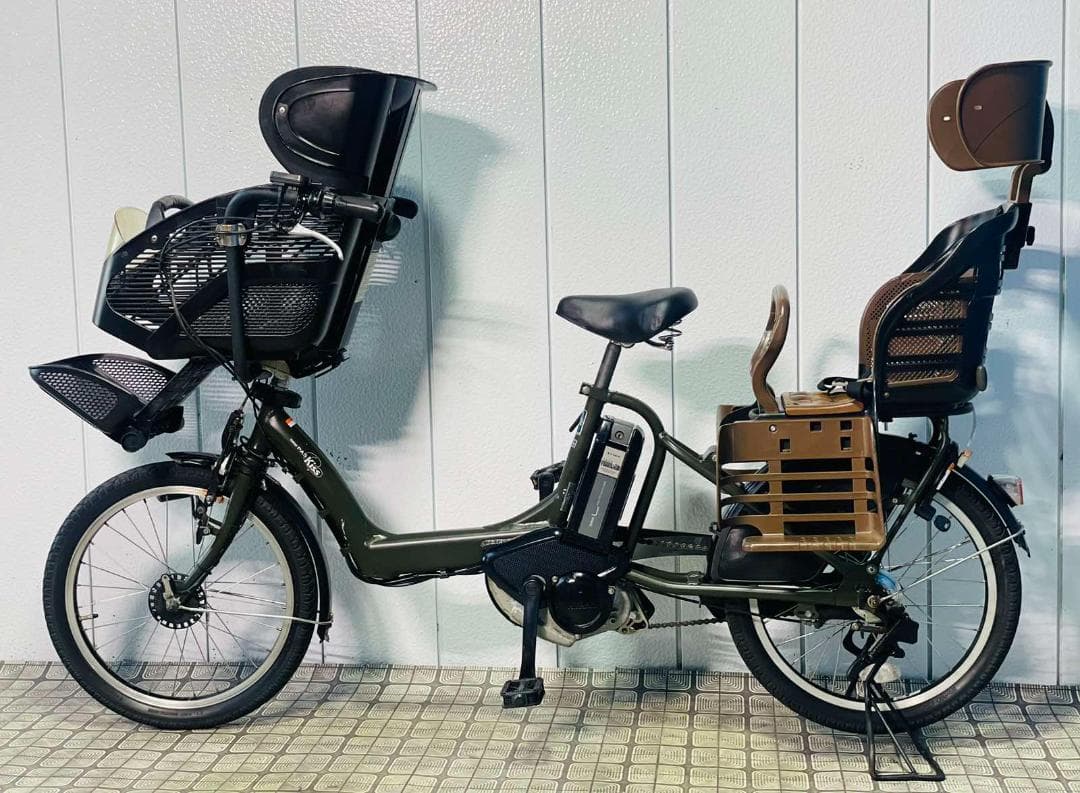 値下げ中【YAMAHA】20インチ子供のせ電動アシスト自転車パスキスNZ3057