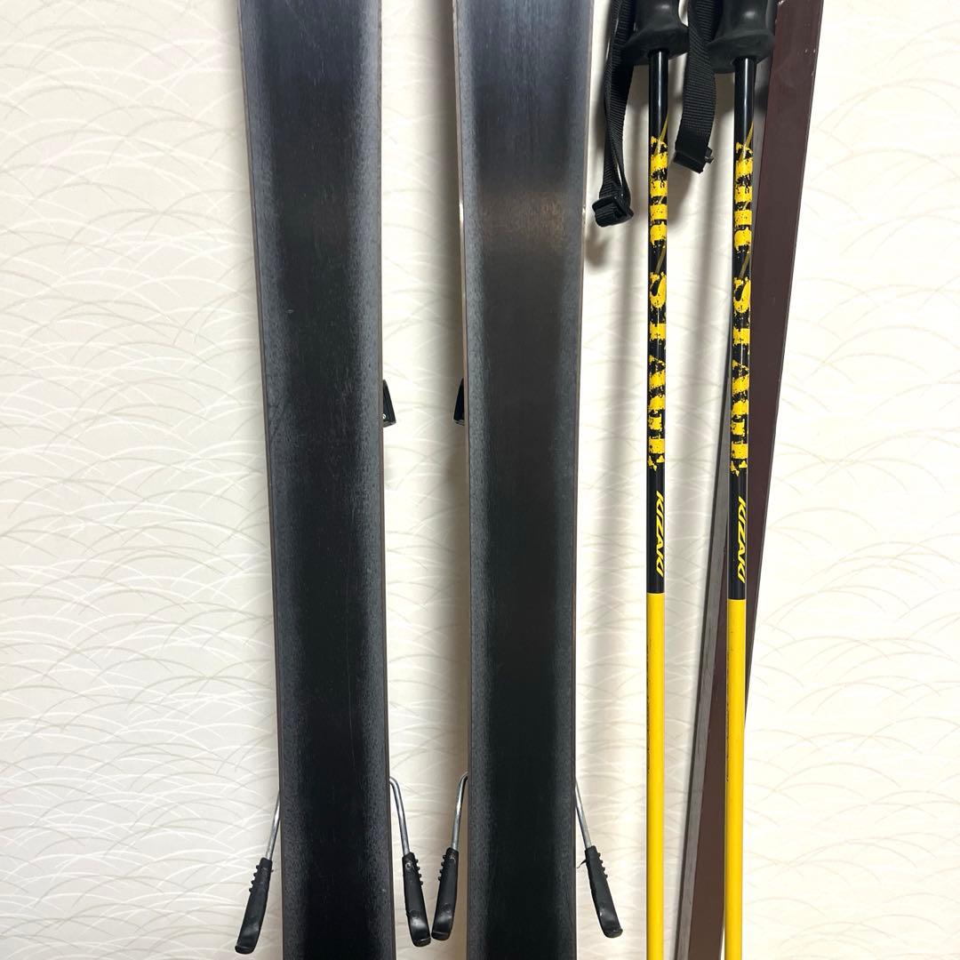 カービングスキーセット HEAD 149cm KIZAKI ストック レディース