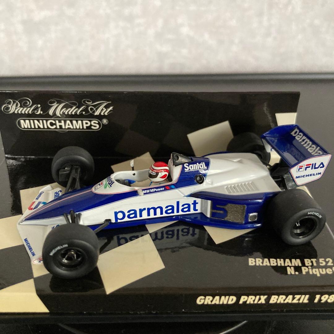 ミニチャンプス F1 ブラバム BT52 ネルソン ピケ
