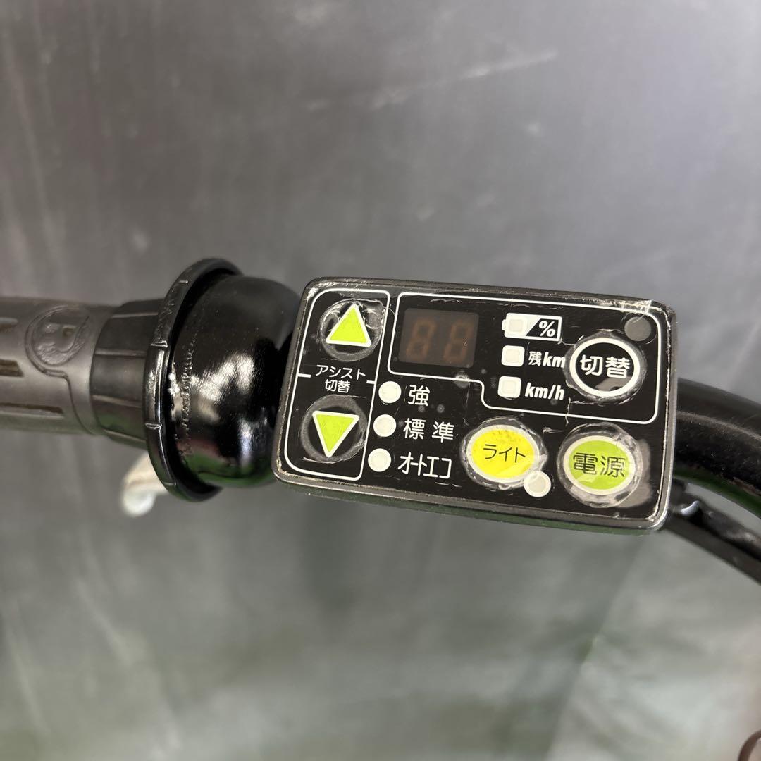 電動自転車 YAMAHA PAS Babby ブラック 3人乗り対応　72★