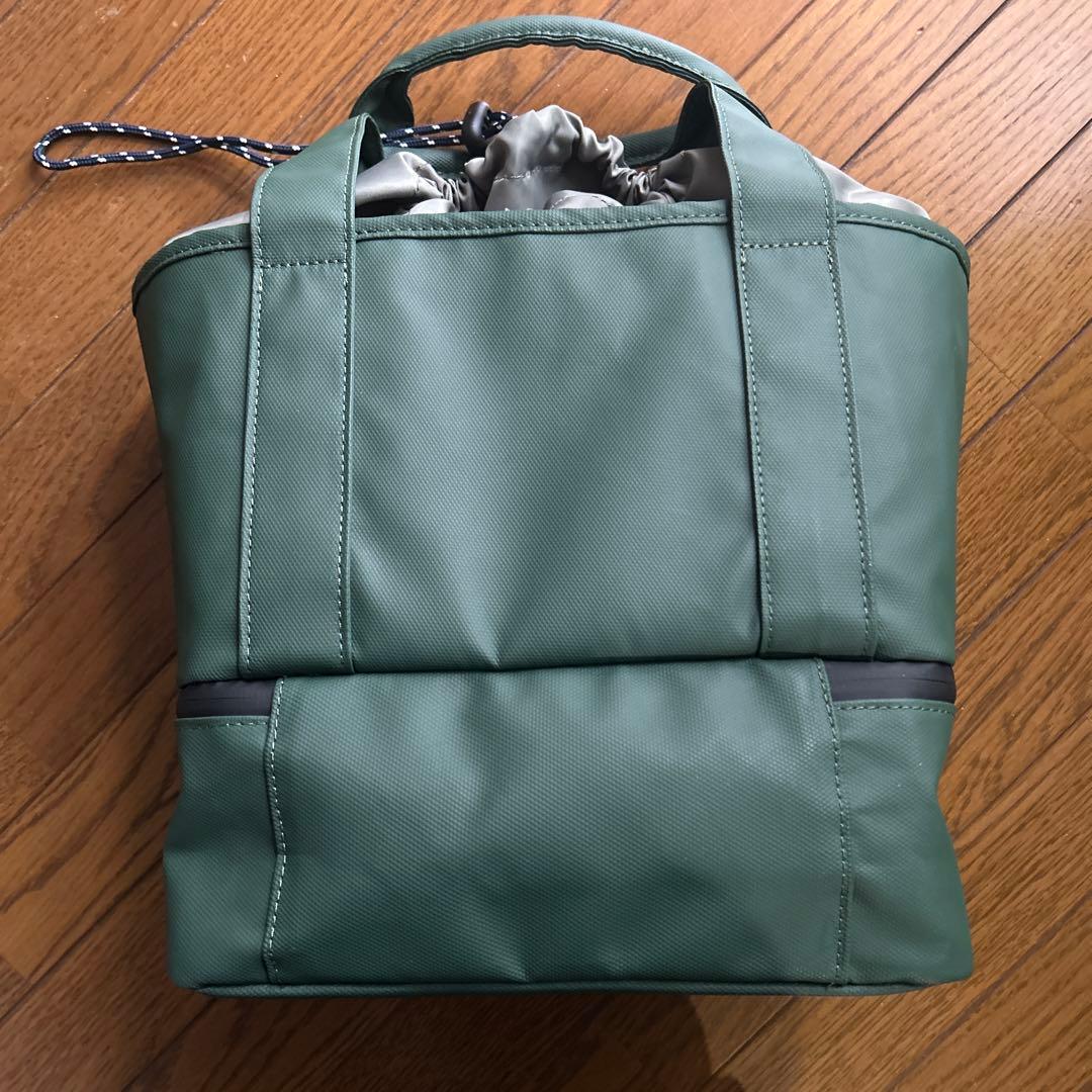 美品　ジャックバニー Jack Bunny!! 2段保冷カートバッグ　カーキ