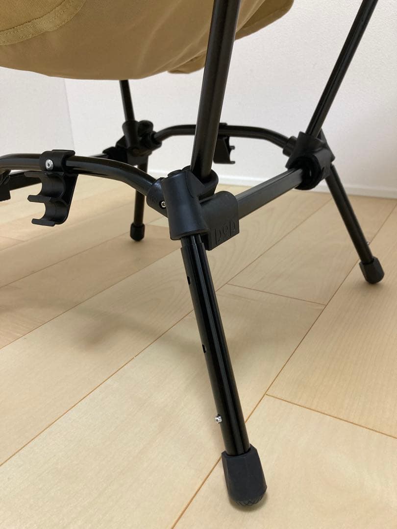 DOD(ディーオーディー) スゴイッス 高さ調整キャンプチェア タン