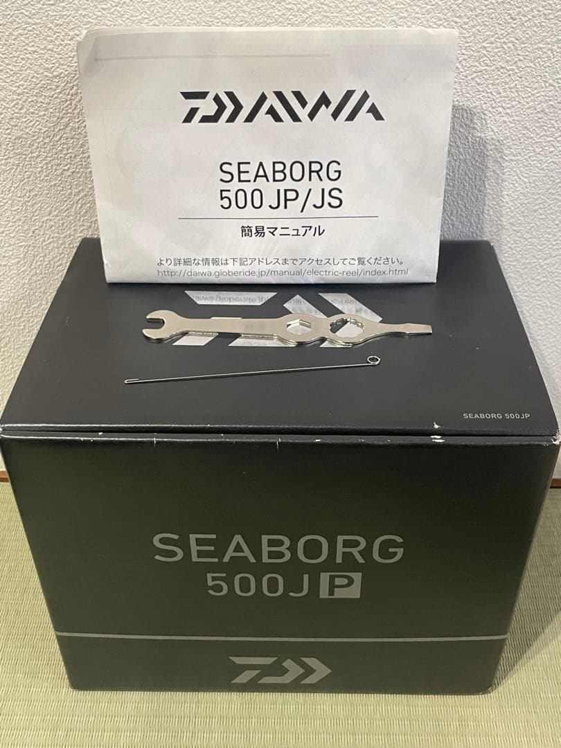 特価！ 美品/DAIWA SEABORG 500JP/JS 電動リール