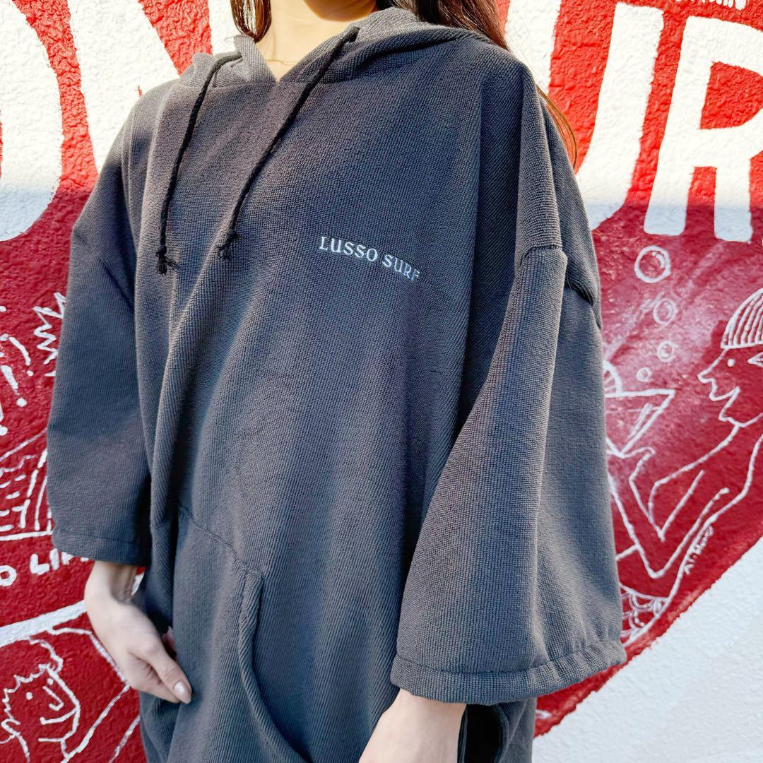 便利！！LUSSO SURF お着替えポンチョ　グレー⭐︎送料込み