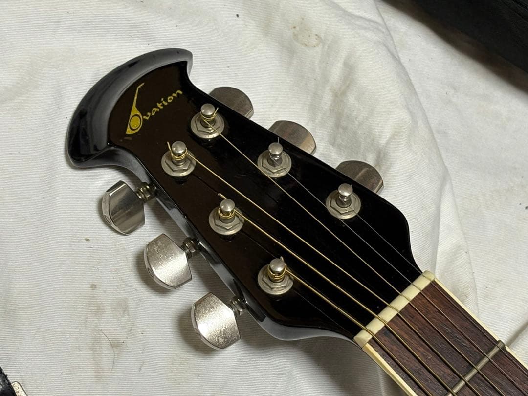 Ovation アコースティックギターモデル1528 ケース付1917-01-1