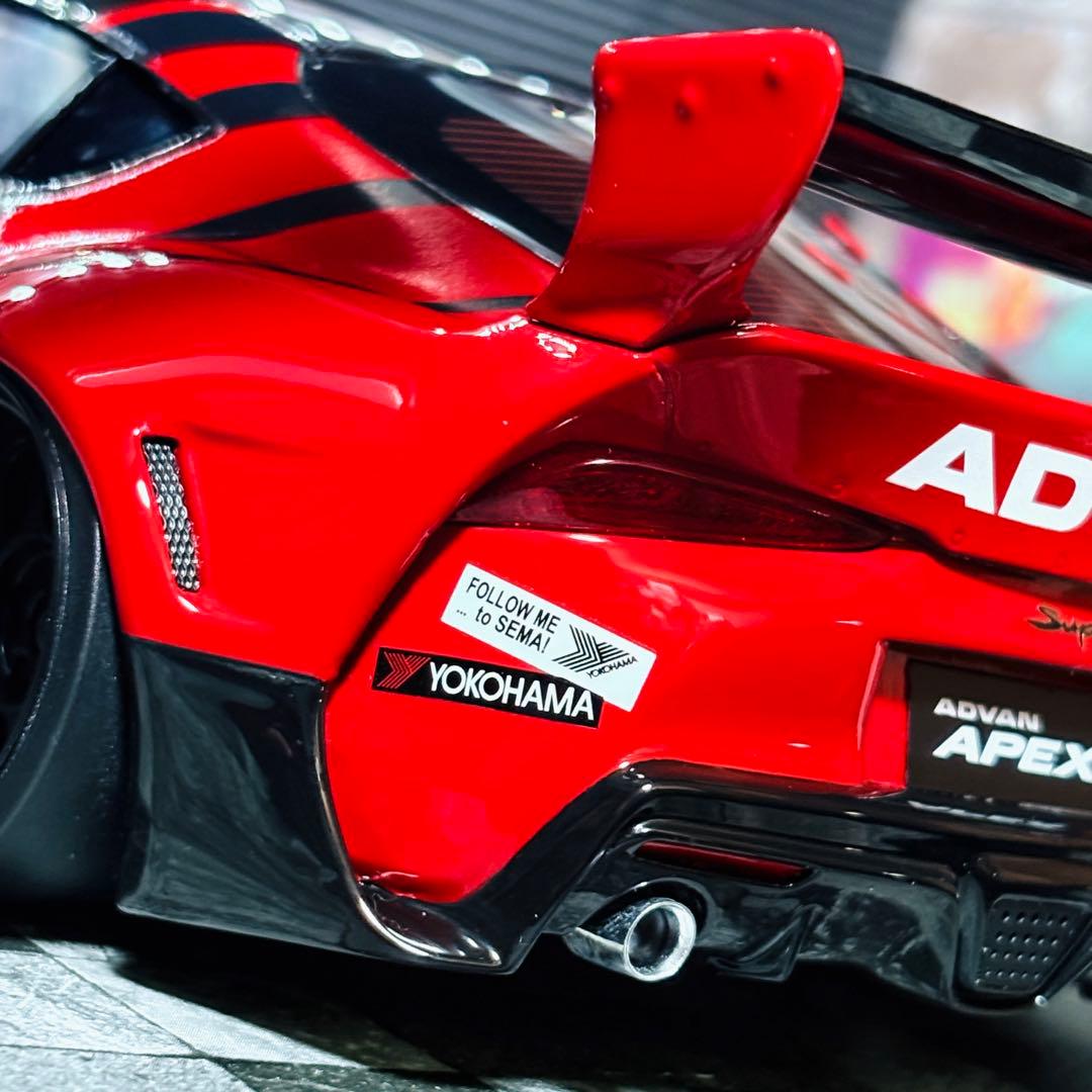 限定999台 1/18 TOP SPEED パンデム GR スープラ ADVAN
