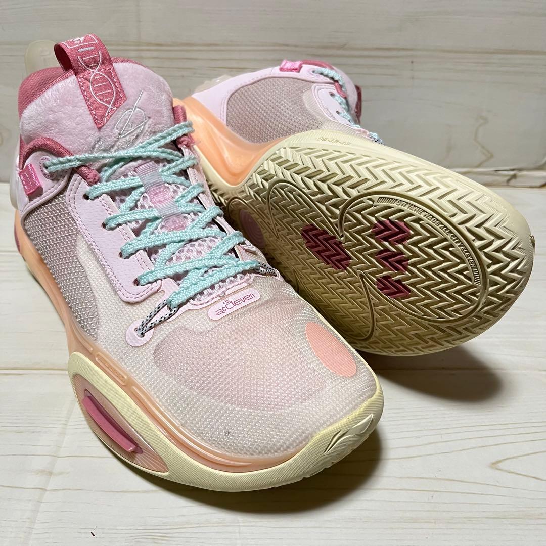 Li-Ning WOW AC 11 リーニン ウェイド 兎 ピンク US9.5