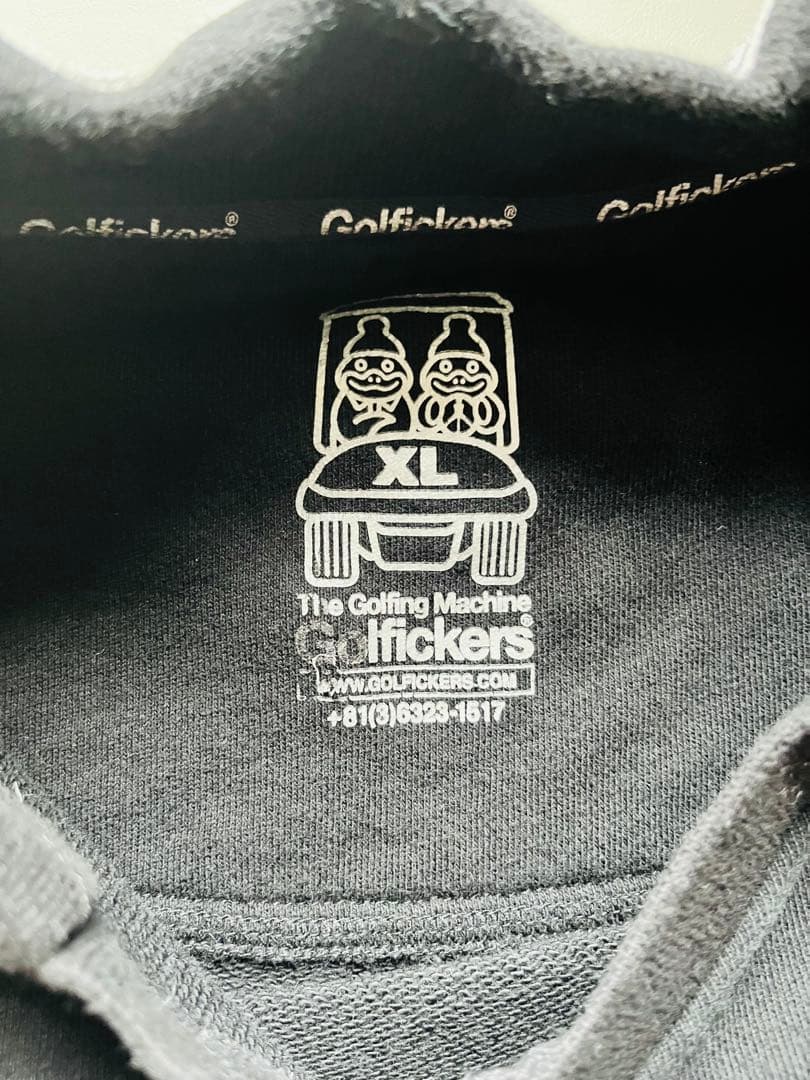Golfickers ポロシャツ XL ブラック