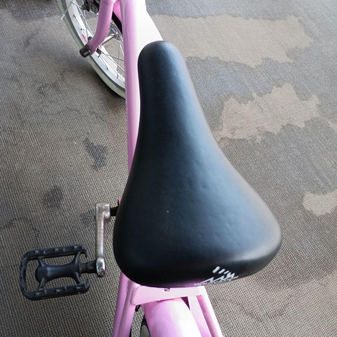14インチ 幼児用ピンク自転車