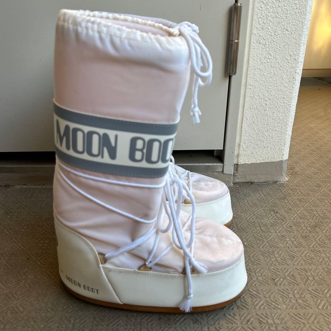 MOON BOOT ホワイト スノーブーツ