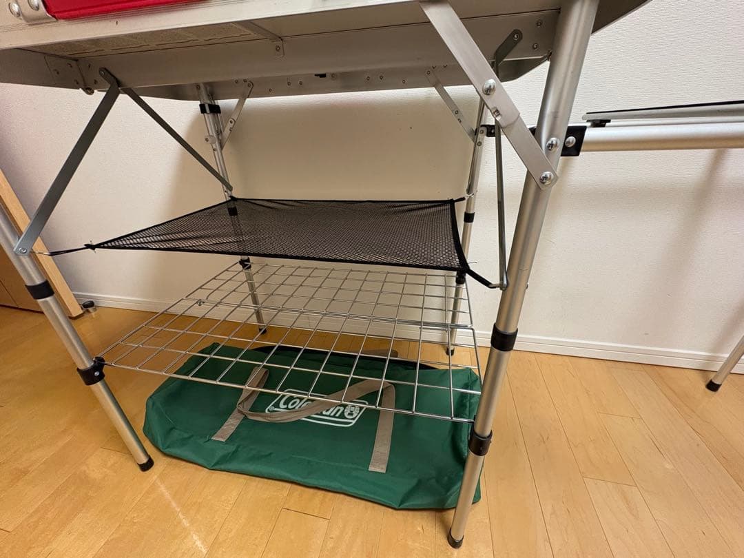 Coleman キッチンテーブル マルチカラー