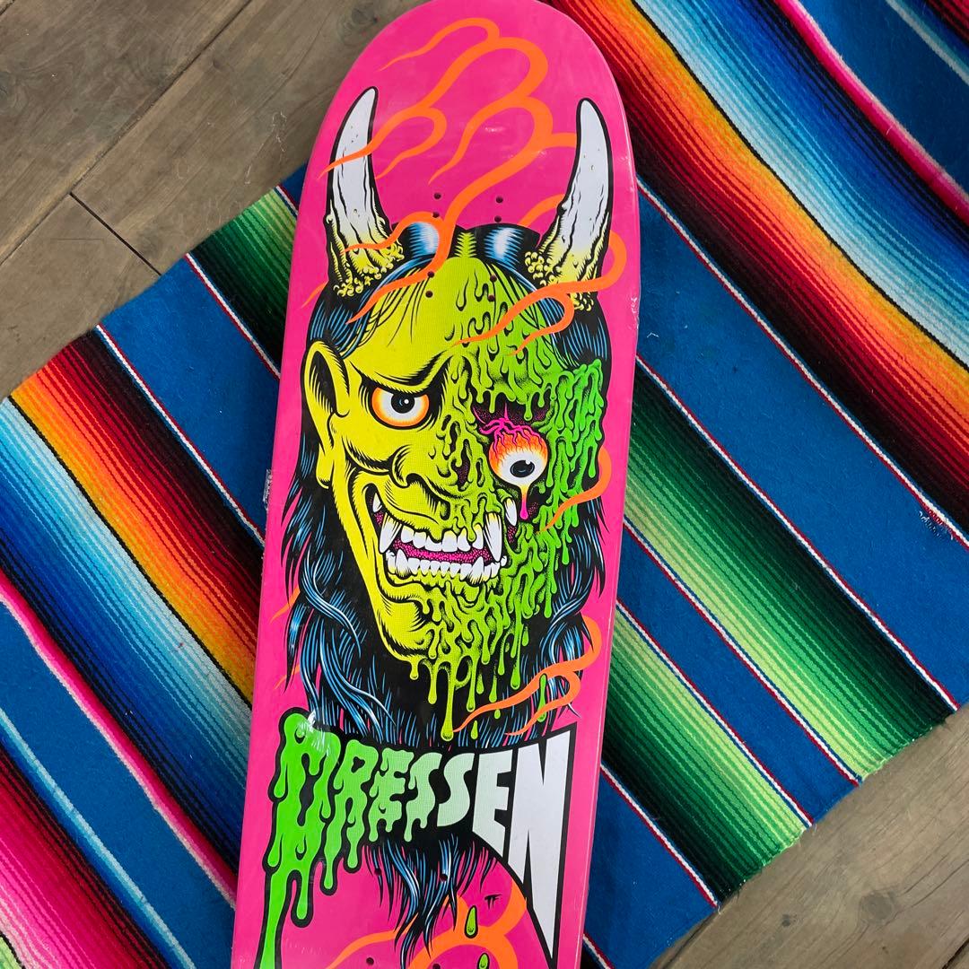 Santa Cruz HannyaMaskスケボーデッキ9.3×32.3インチ