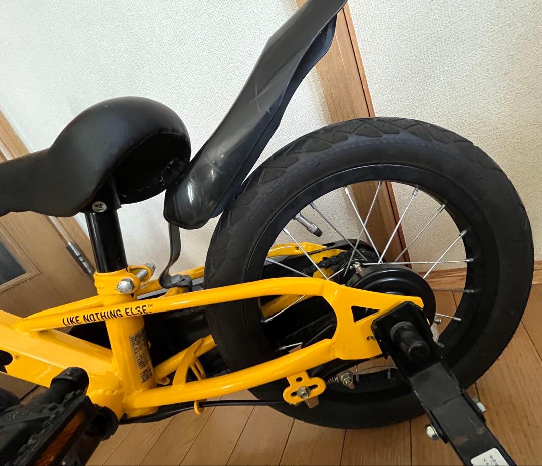 HUMMER ハマー　子ども自転車　14インチ　折りたたみ補助輪付き