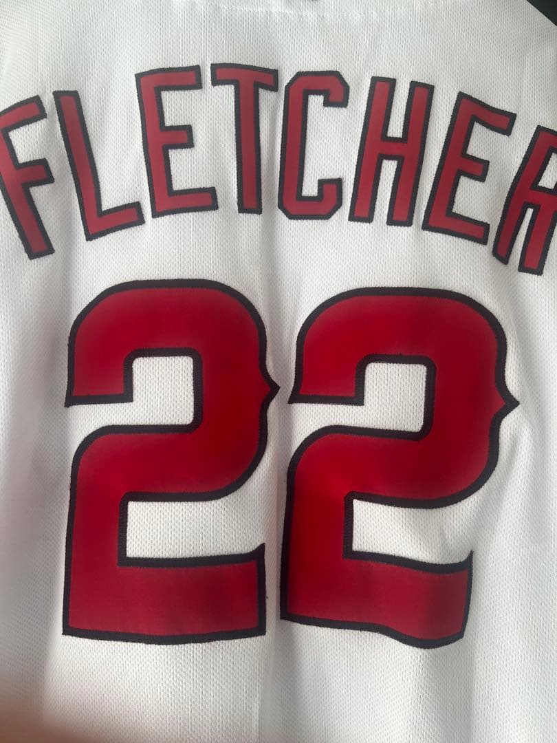 デビット・フレッチャー　実着用ユニフォーム　mlb auction
