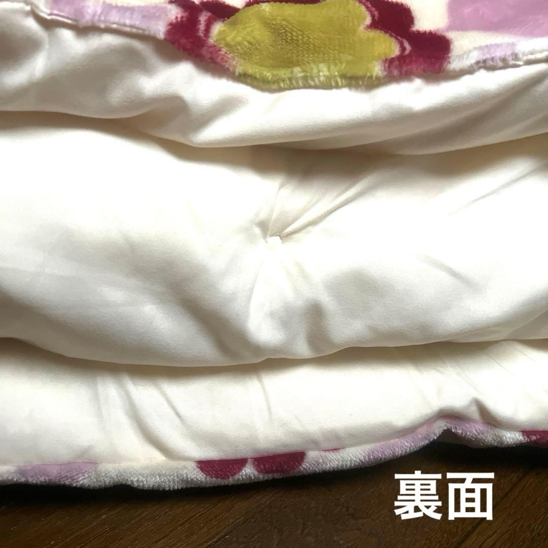 まなまな　ごろ寝長座布団2枚　添い寝敷布団　モリリン　花柄　レトロポップ柄