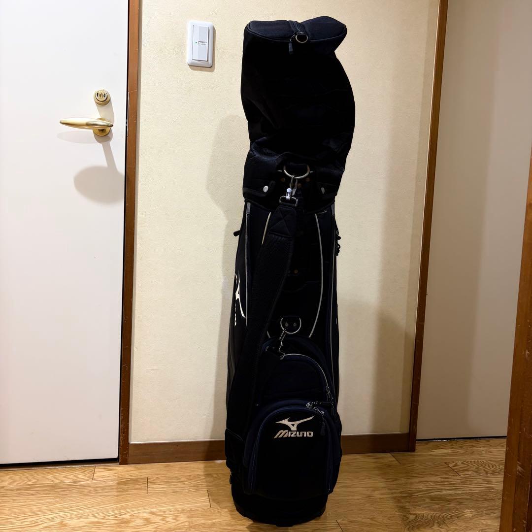 ゴルフバッグ　MIZUNO ミズノ　キャディバッグ　ブラック