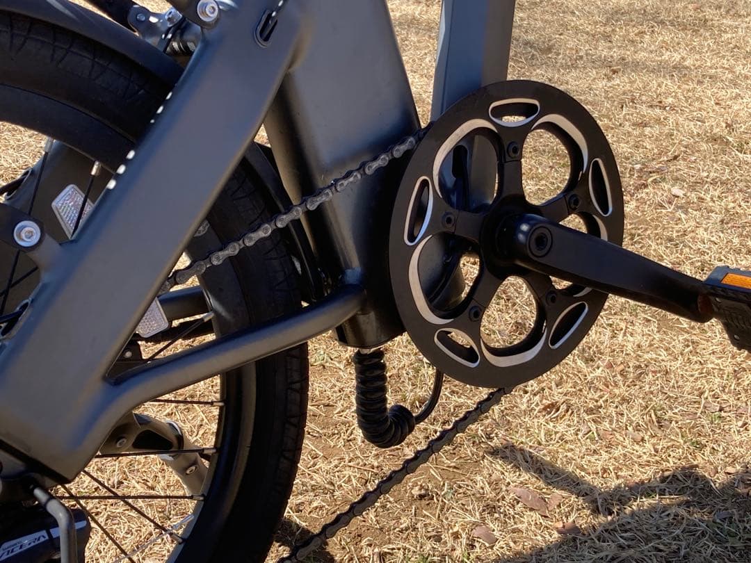(付属品多数あり！)ERWAY 電動アシスト自転車 シティタイプ グレー