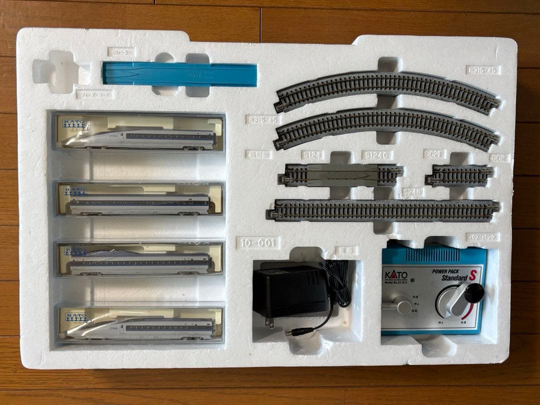KATO スターターセット 500系新幹線+ 外側複線用セット V6