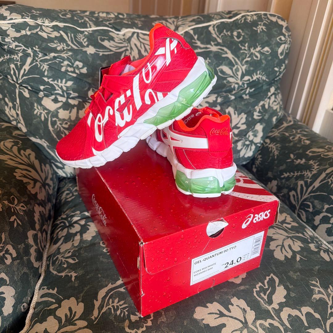 その他 ASICS GEL-QUANTUM 90 TYO Coca-Cola