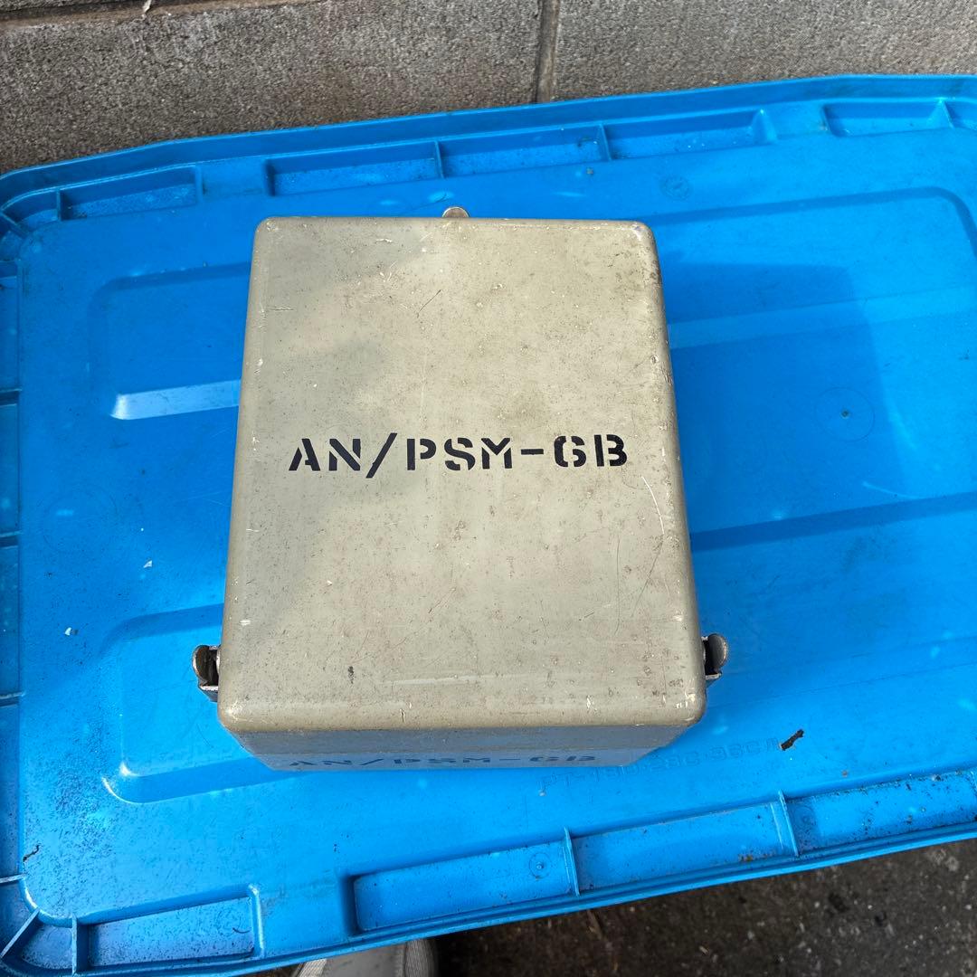 米軍で使用されていたポータブル真空管テスター「AN/PSM-6
